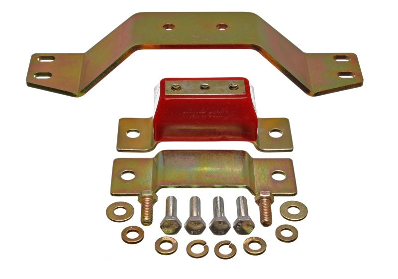 Energy Suspension 99-04 Ford Mustang 4.6L V8 Red Transmission Mounts - Blais Performance Parts