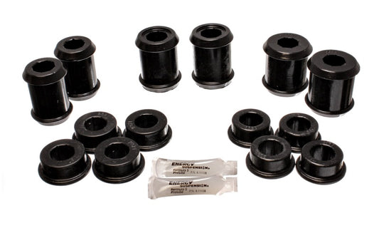 Energy Suspension 04-09 Cadillac XLR/XLR-V / 97-12 Corvette Black Rear End C/A Bushing Set - Blais Performance Parts