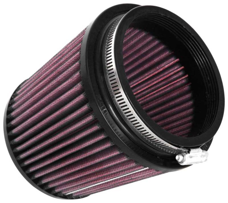 K&N Universal Air Filter 4in Flange / 5-3/8 in Base / 4-1/2in Top / 5in Height - Blais Performance Parts