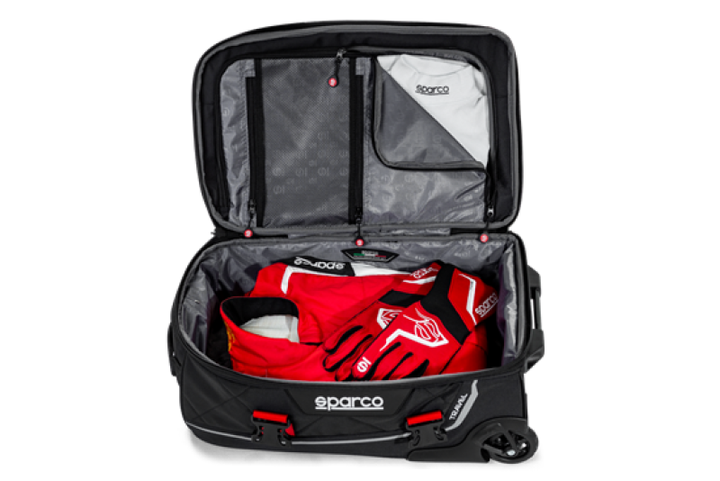 Sparco Bag Travel BLK/RED - Blais Performance Parts