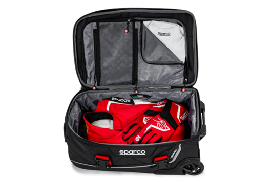 Sparco Bag Travel BLK/RED - Blais Performance Parts