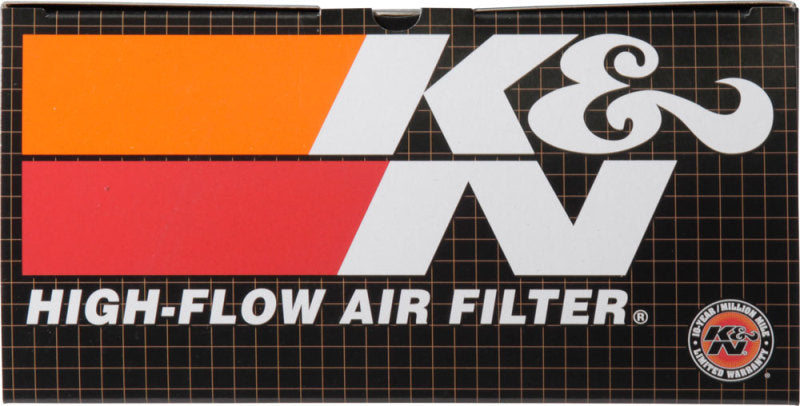 K&N 2-5/8in Flange 7in Diameter 3in Height Round Air Filter Assembly w/ Vent - Blais Performance Parts