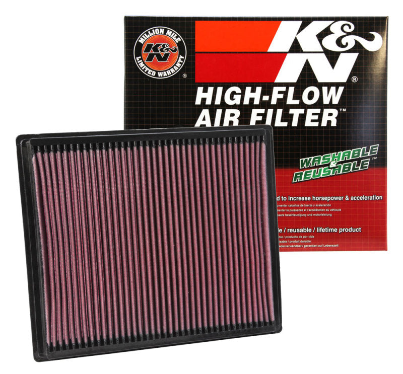 K&N Nissan Titan & Armada 5.6L - V8 2004 Drop In Air Filter - Blais Performance Parts