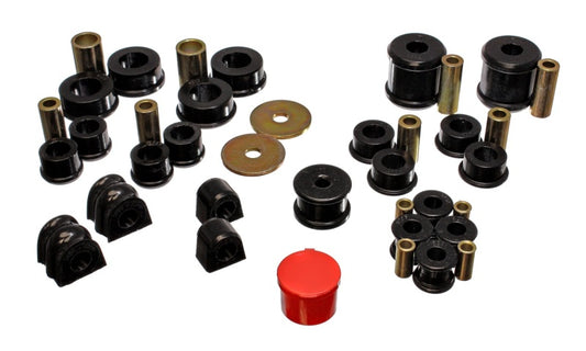 Energy Suspension 02-06 Subaru Impreza/WRX Black Hyper-Flex Master Bushing Set - Blais Performance Parts