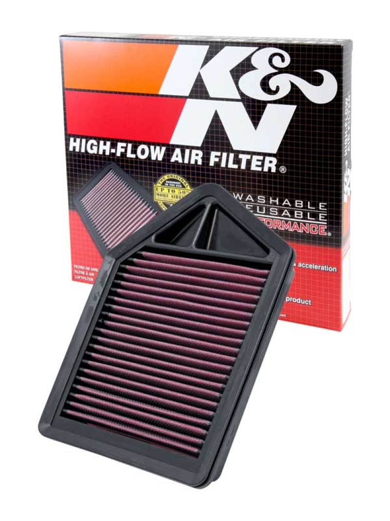 K&N 10 Honda CR-V 2.4L-L4 Drop In Air Filter - Blais Performance Parts