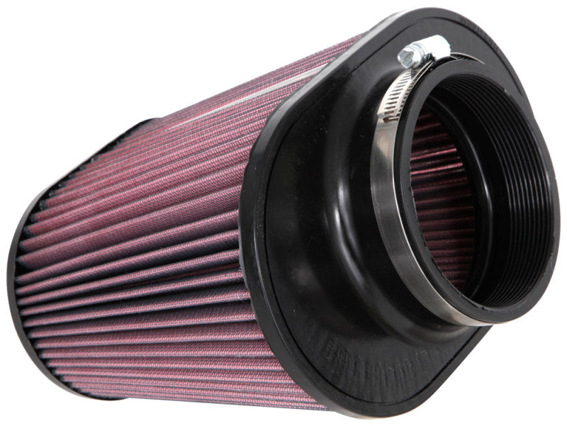 K&N Universal Rubber Filter 4in FLG 9IN x 5-3/4IN B / 7 x 4-1/2IN T / 7-1/2IN H - Blais Performance Parts