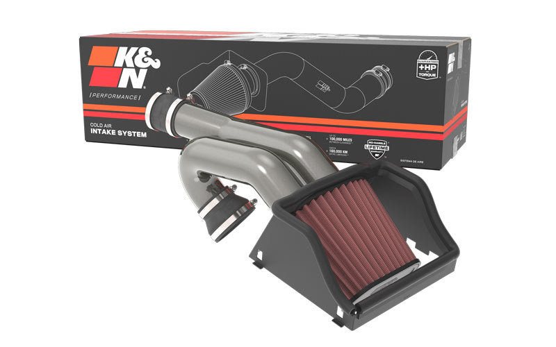 K&N 2015-22 Ford F-150 3.5L V6 Performance Air Intake System - Blais Performance Parts