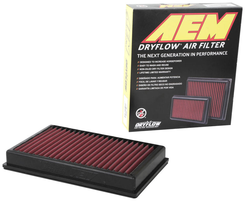 AEM 13-16 Audi A3 L4-1.8L  DryFlow Air Filter - Blais Performance Parts