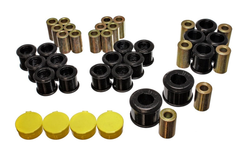 Energy Suspension 90-96 Nissan 300ZX Black Rear Control Arm Bushing Set - Blais Performance Parts