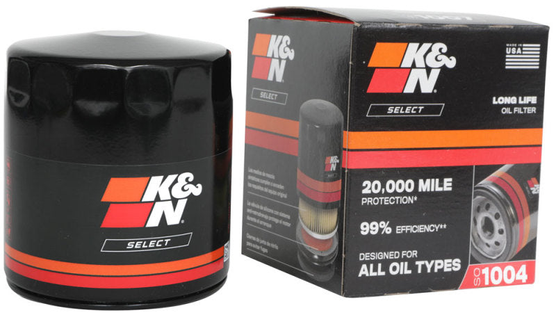 K&N 19-23 Genesis G70 2.0L L4 / 21-23 Hyundai Elantra Hybrid 1.6L L4 Spin-On Oil Filter - Blais Performance Parts