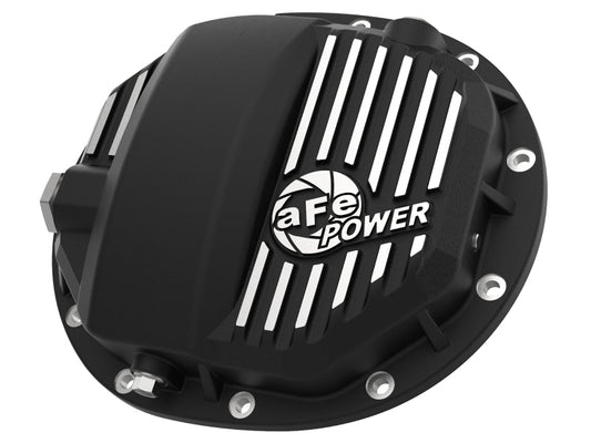 aFe Power Pro Series AAM 9.5/9.76 Rear Diff Cover Black w/Mach Fins 14-19 GM Silverado/Sierra 1500 - Blais Performance Parts