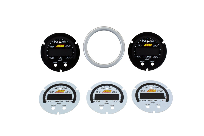 AEM X-Series Temperature Gauge Accessory Kit - Blais Performance Parts