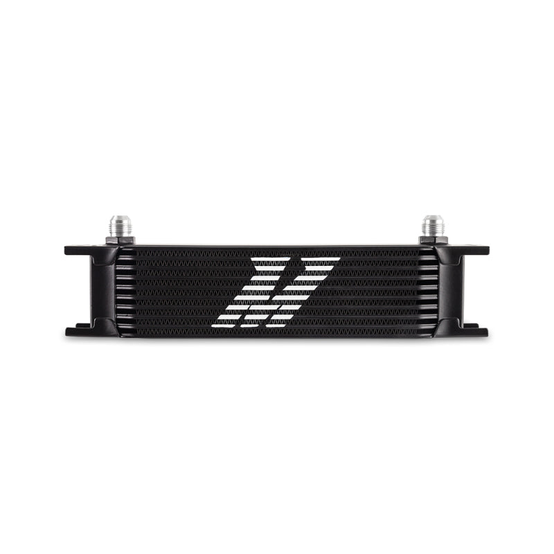 Mishimoto Universal -8AN 10 Row Oil Cooler - Black - Blais Performance Parts