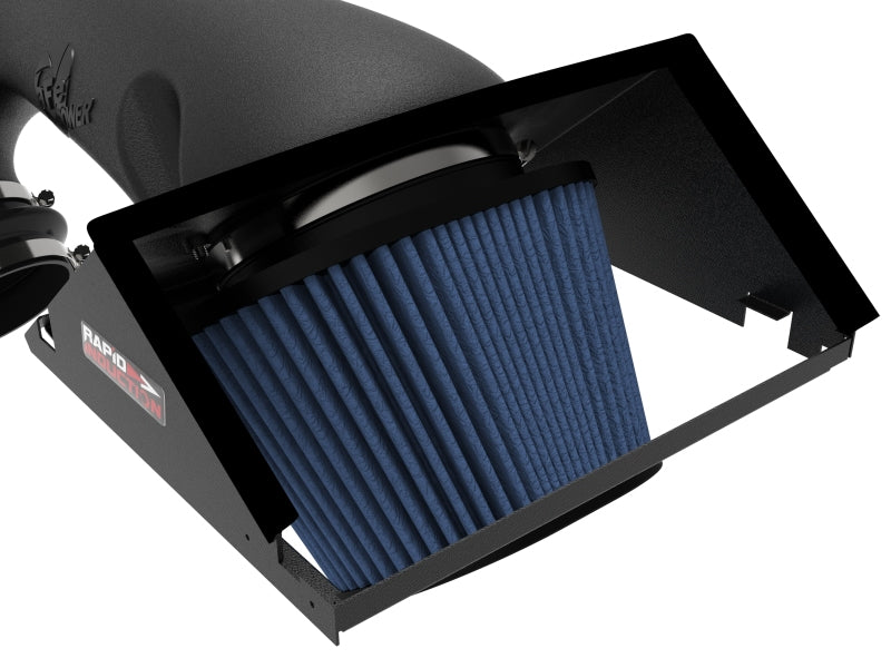 aFe Rapid Induction Cold Air Intake System w/Pro 5R Filter 2021+ Ford F-150 V6-3.5L (tt) - Blais Performance Parts