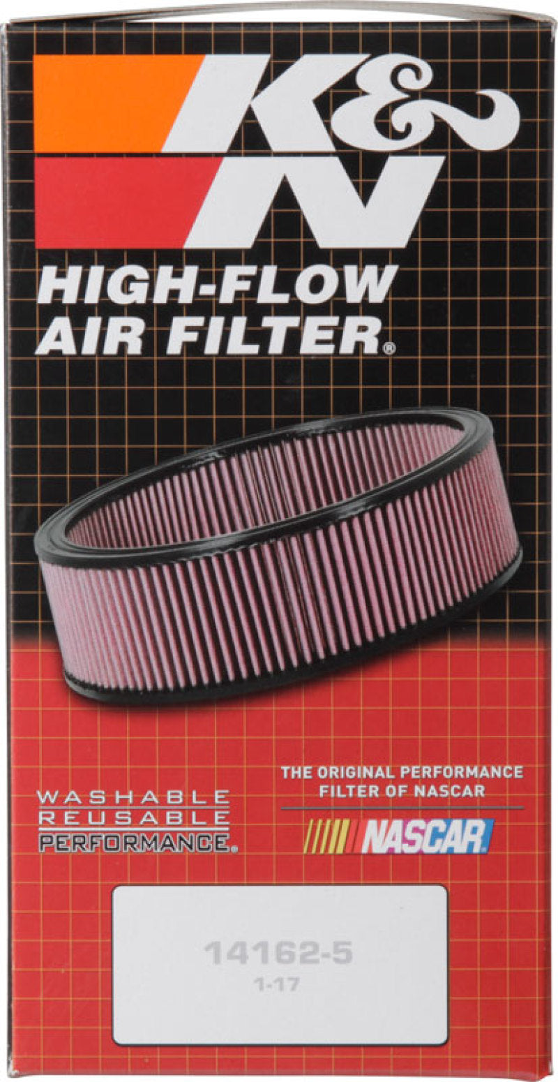 K&N 2-5/8in Flange 7in Diameter 3in Height Round Air Filter Assembly w/ Vent - Blais Performance Parts