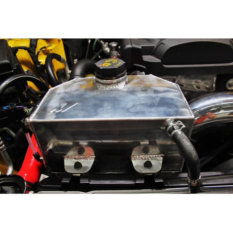 Mishimoto 2015 Ford Mustang EcoBoost / 3.7L / 5.0L  Aluminum Coolant Expansion Tank-Polished - Blais Performance Parts