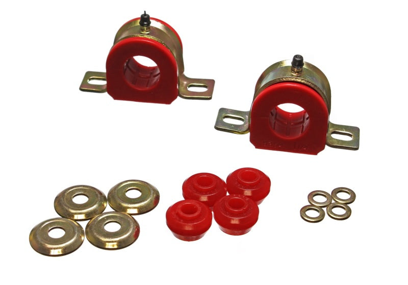 Energy Suspension 94-01 Dodge Ram 1500 / 94-02 Ram 2500/3500 4WD Red 30mm Front Sway Bar Bushings - Blais Performance Parts