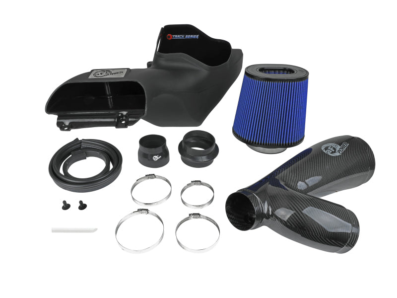 aFe 17-20 Ford F-150/Raptor Track Series Carbon Fiber Cold Air Intake System With Pro 5R Filters - Blais Performance Parts