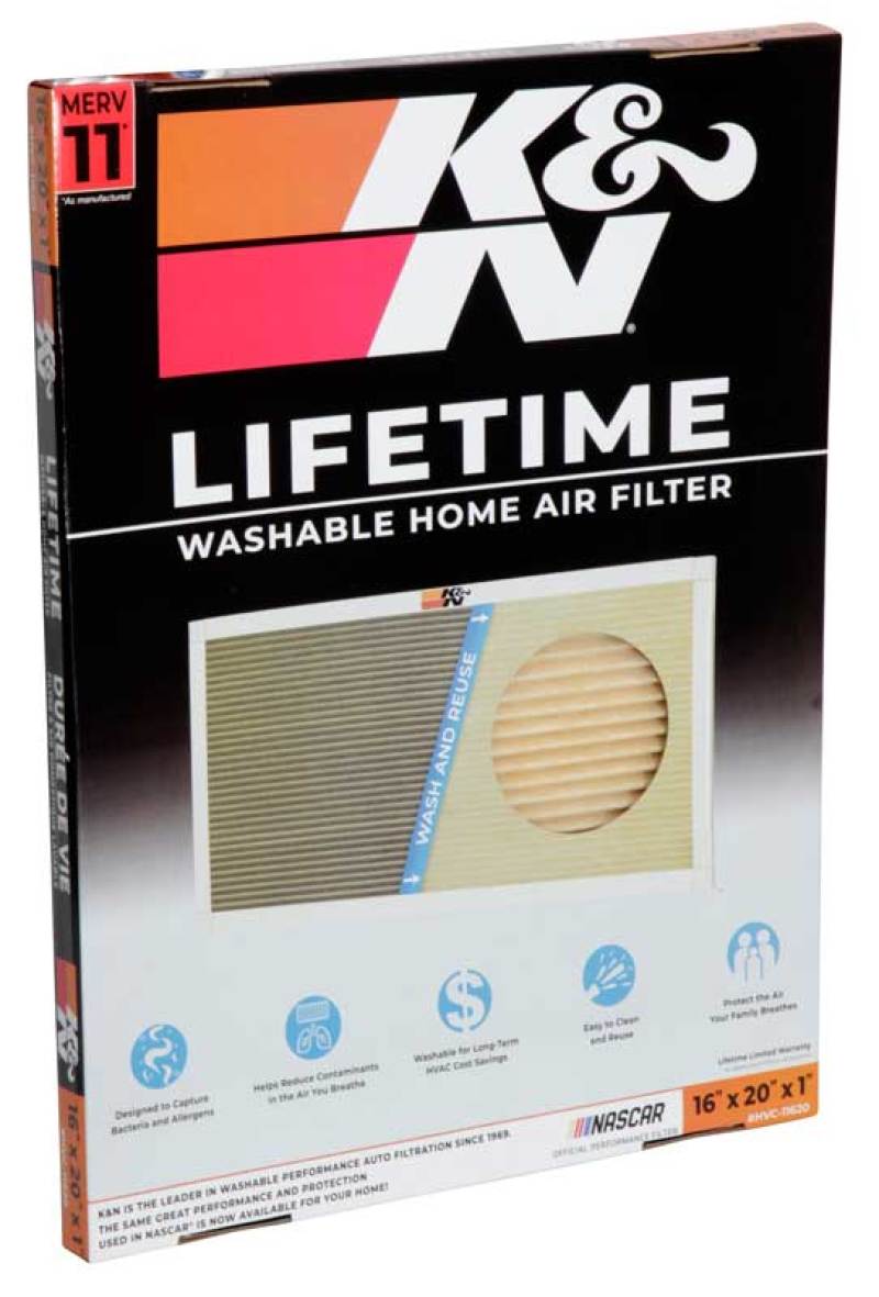 K&N HVAC Filter - 16 x 20 x 1 - Blais Performance Parts