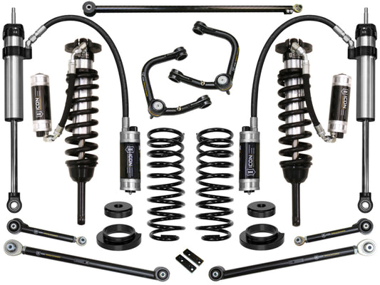 ICON 03-09 Lexus GX470 0-3.5in Stage 7 Suspension System w/Tubular UCA - Blais Performance Parts