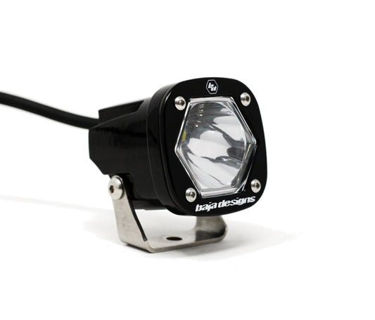 Baja Designs S1 Spot LED Light w/ Mounting Bracket Single - Blais Performance Parts