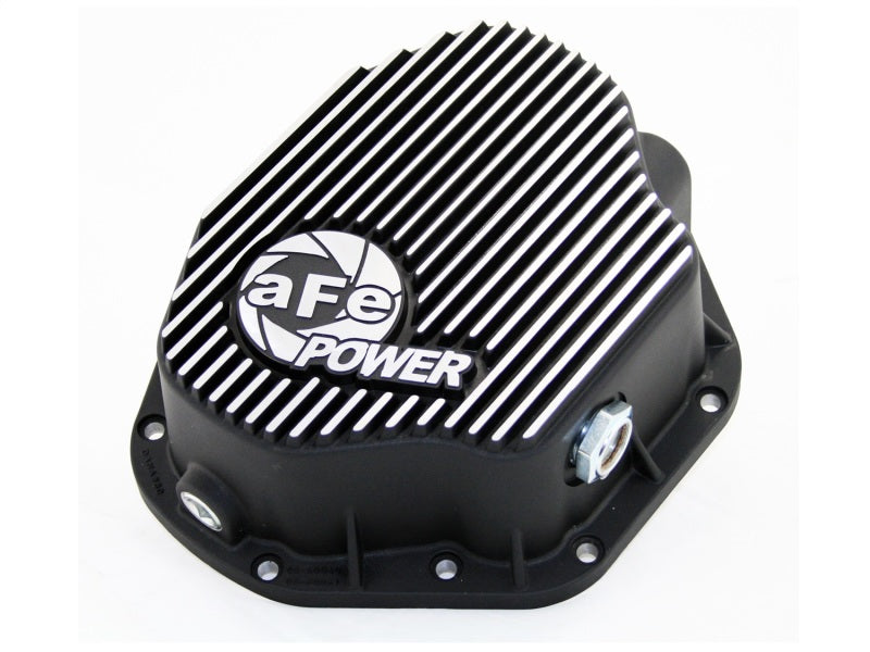 aFe Power Cover Diff Rear Machined COV Diff R Dodge Diesel Trucks 94-02 L6-5.9L (td) Machined - Blais Performance Parts