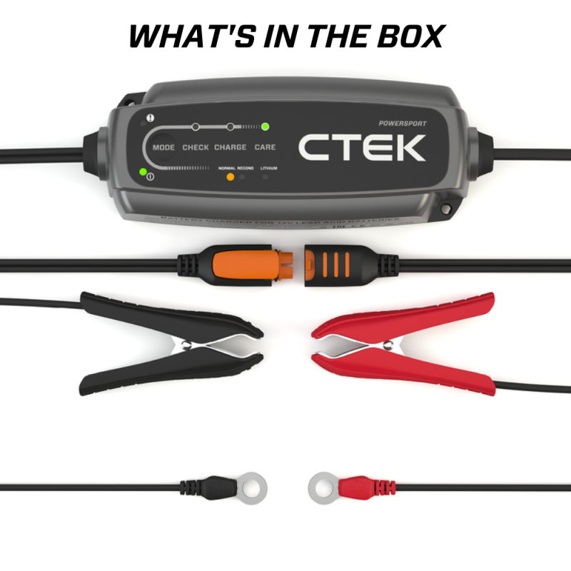 CTEK Battery Charger - CT5 Powersport - 2.3A - Blais Performance Parts