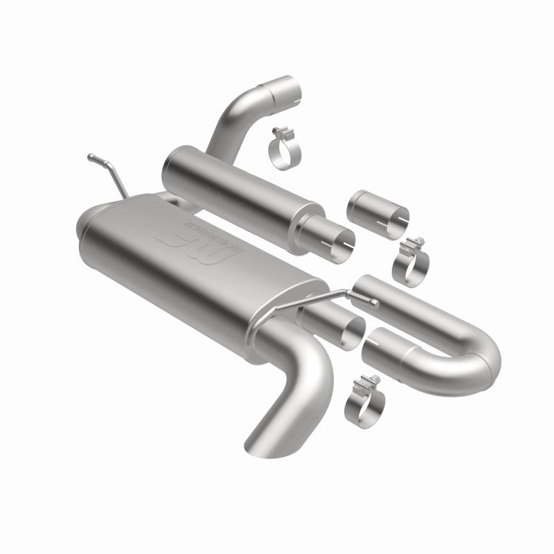 MagnaFlow 18-23 Jeep Wrangler JL 2.0L/3.6L Overland Series Axle-Back Exhaust - Blais Performance Parts