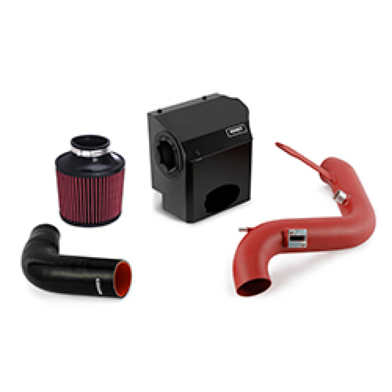 Mishimoto 14-15 Ford Fiesta ST 1.6L Performance Air Intake Kit - Wrinkle Red - Blais Performance Parts