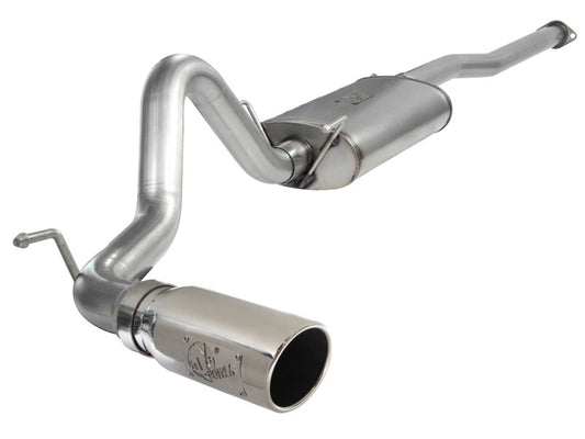 aFe MACH Force XP 3in Cat-Back Stainless Steel Exhaust w/Polished Tip Toyota Tacoma 13-14 4.0L - Blais Performance Parts