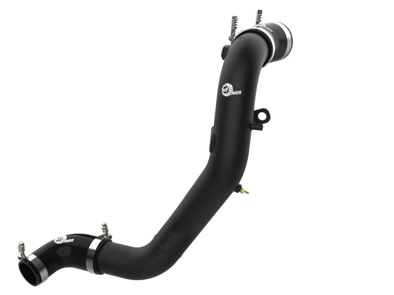 aFe Kia Stinger 18-22 V6-3.3L (tt) BladeRunner Cold Charge Pipe- Black - Blais Performance Parts