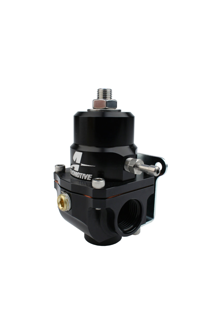 Aeromotive Adjustable Regulator - 35-75PSI - .313 Valve - (2) -08 Inlets/-08 Return - Blais Performance Parts