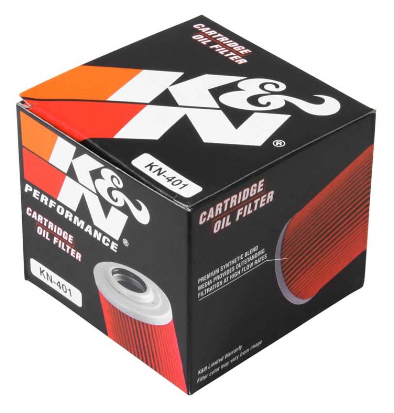 K&N Honda / Kawasaki / Yamaha / Triumph 3in OD x .75ID x 2.210in H Oil Filter - Blais Performance Parts