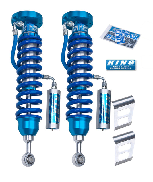 King Shocks 2007+ Toyota Tundra 2.5 Dia Front Coilover w/Remote Reservoir (Pair) - Blais Performance Parts