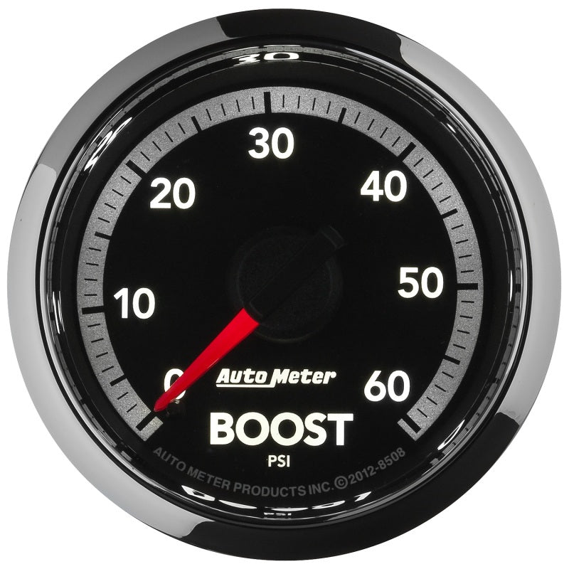 Autometer Gen4 Dodge Factory Match 52.4mm Mechanical 0-60 PSI Boost Gauge - Blais Performance Parts