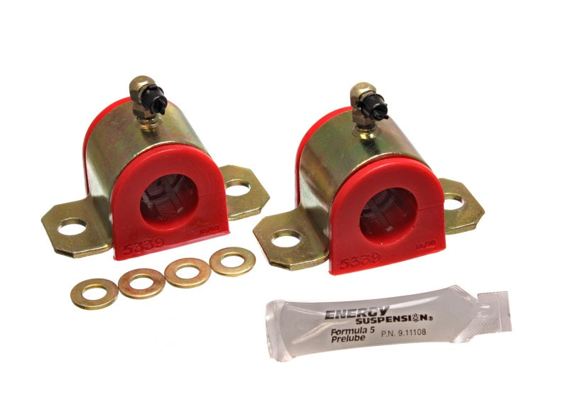 Energy Suspension 03-06 Toyota Corolla/Matrix Red 24mm Front Sway Bar Bushing Set (Greaseable Frame - Blais Performance Parts