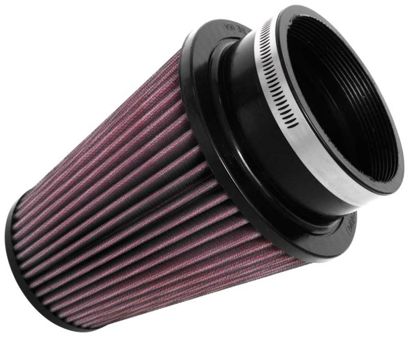 K&N Universal Clamp-On Air Filter 4in FLG / 6in B / 4in T / 7in H - Blais Performance Parts