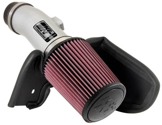 K&N 08 Honda Accord 3.5L-V6 Silver Typhoon Short Ram Intake - Blais Performance Parts