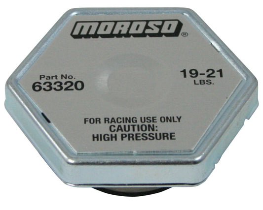 Moroso Racing Radiator Cap - 19-21lbs - Blais Performance Parts