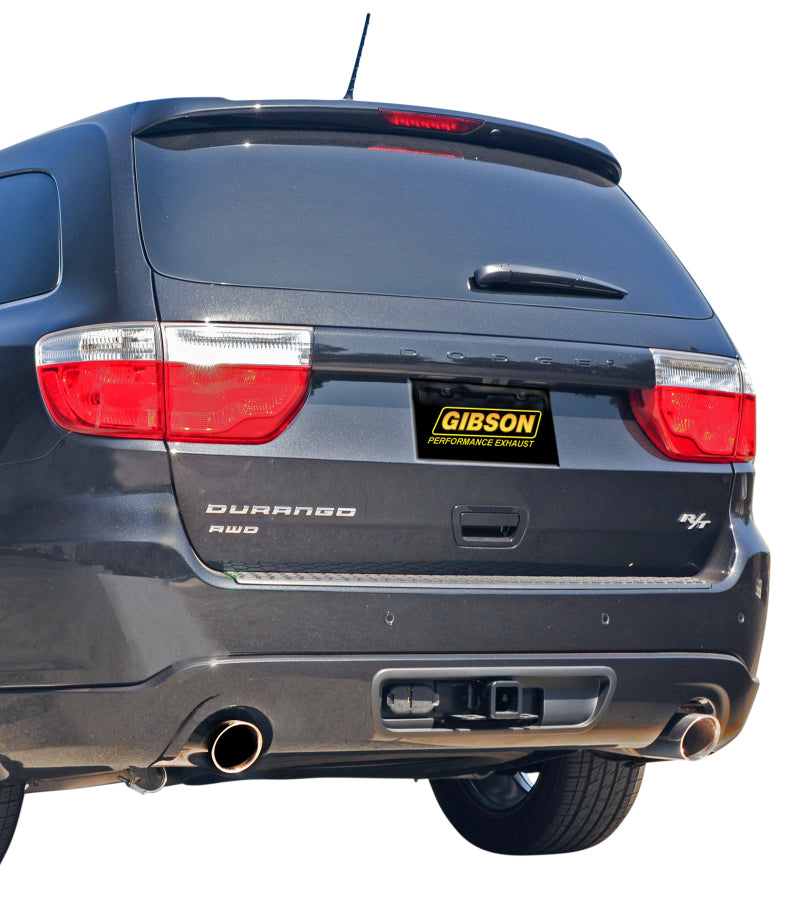 Gibson 11-18 Dodge Durango R/T 5.7L 2.25in Axle-Back Dual Exhaust - Aluminized - Blais Performance Parts