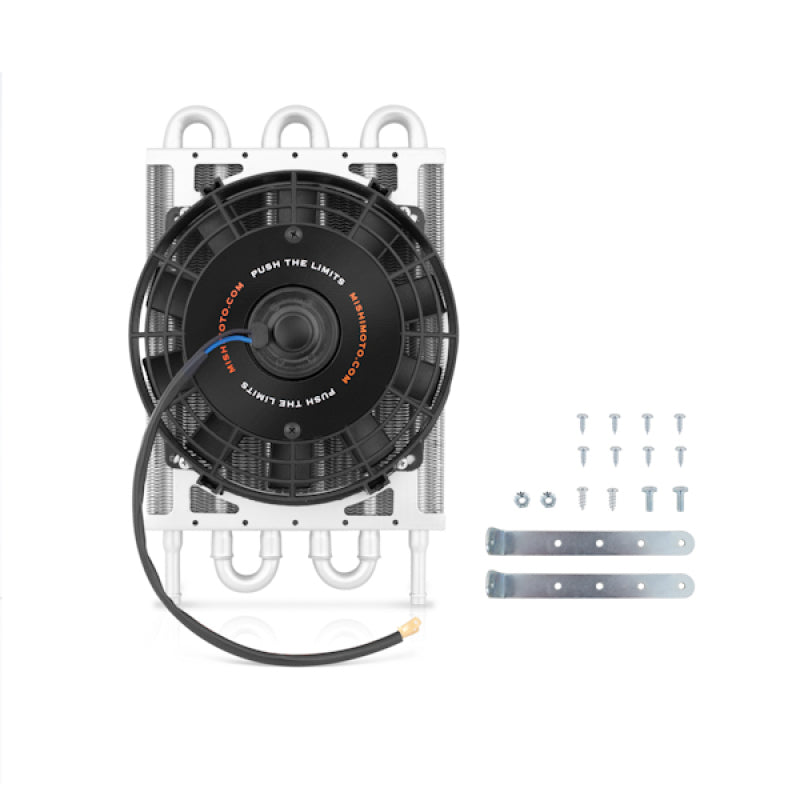 Mishimoto Heavy Duty Transmission Cooler w/ Electric Fan - Blais Performance Parts