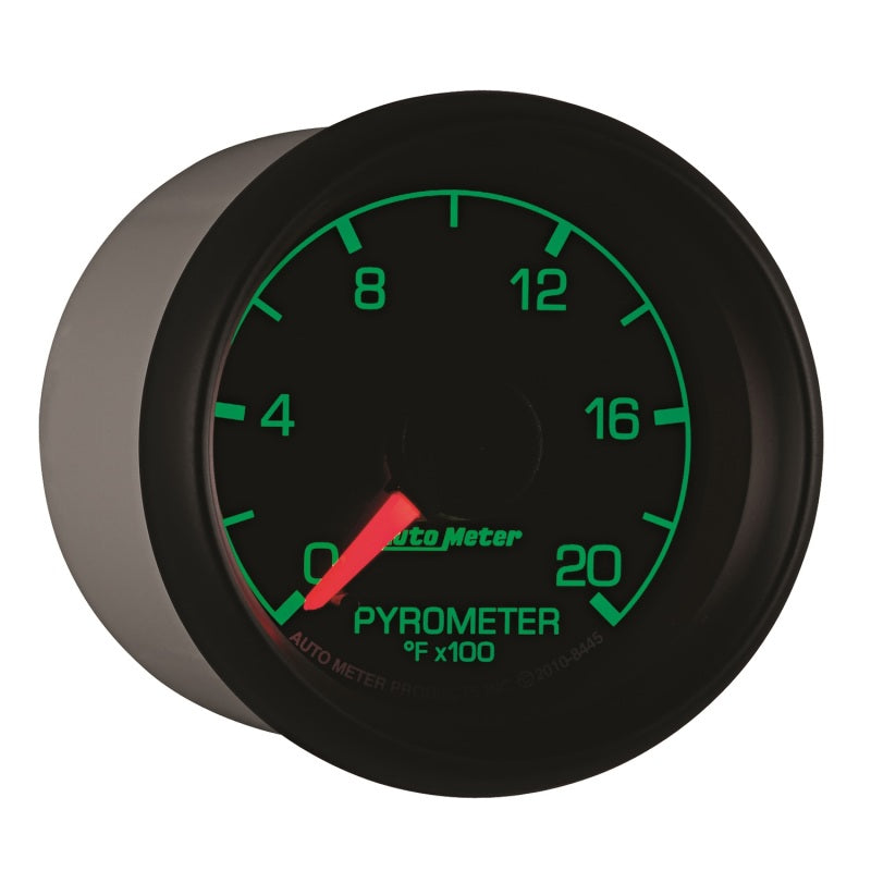 Autometer Factory Match Ford 52.4mm Full Sweep Electronic 0-2000 Deg F EGT/Pyrometer Gauge - Blais Performance Parts