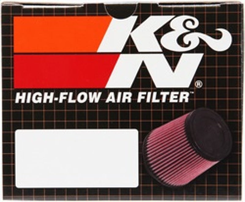 K&N Filter Universal Rubber Filter 2 7/16 inch 20 Degree Flange 3 3/4 inch OD 6 inch Height - Blais Performance Parts