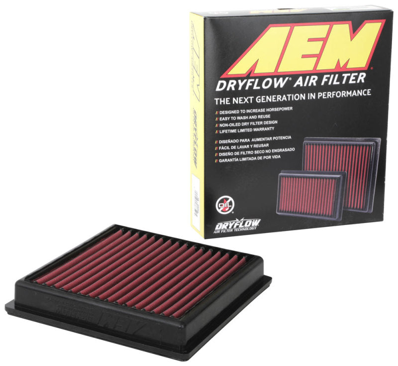 AEM 17-18 Subaru Impreza L4-2.0L F/I DryFlow Air Filter - Blais Performance Parts