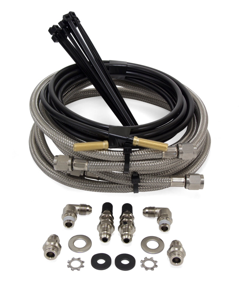 Air Lift Loadlifter 5000 Ultimate Plus Stainless Steel Air Line Upgrade Kit - Blais Performance Parts