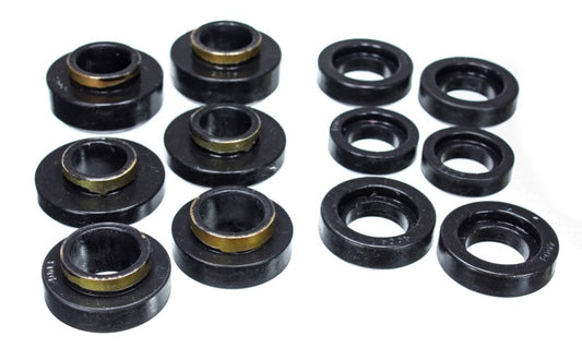 Energy Suspension GM Black Body to Frame Mount and Radiator Support Bushing Set - Blais Performance Parts