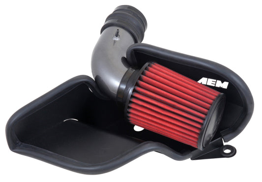 AEM 11-14 Volkswagen Jetta 2.0L L4 - Cold Air Intake System - Gunmetal Gray - Blais Performance Parts