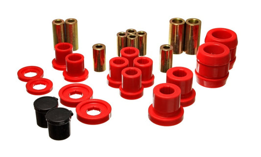 Energy Suspension 00-09 Honda S2000 Red Front End Control Arm Bushing Set - Blais Performance Parts