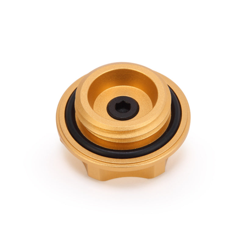 Mishimoto Subaru Oil FIller Cap - Gold - Blais Performance Parts