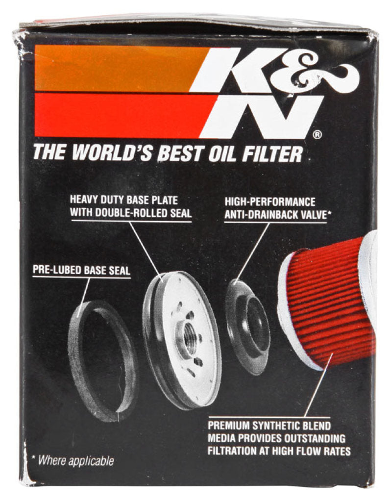 K&N Piaggio 2.156in OD x 3.063in Height Oil Filter - Blais Performance Parts